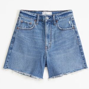 Abercrombie High Rise Dad Short - Size 25